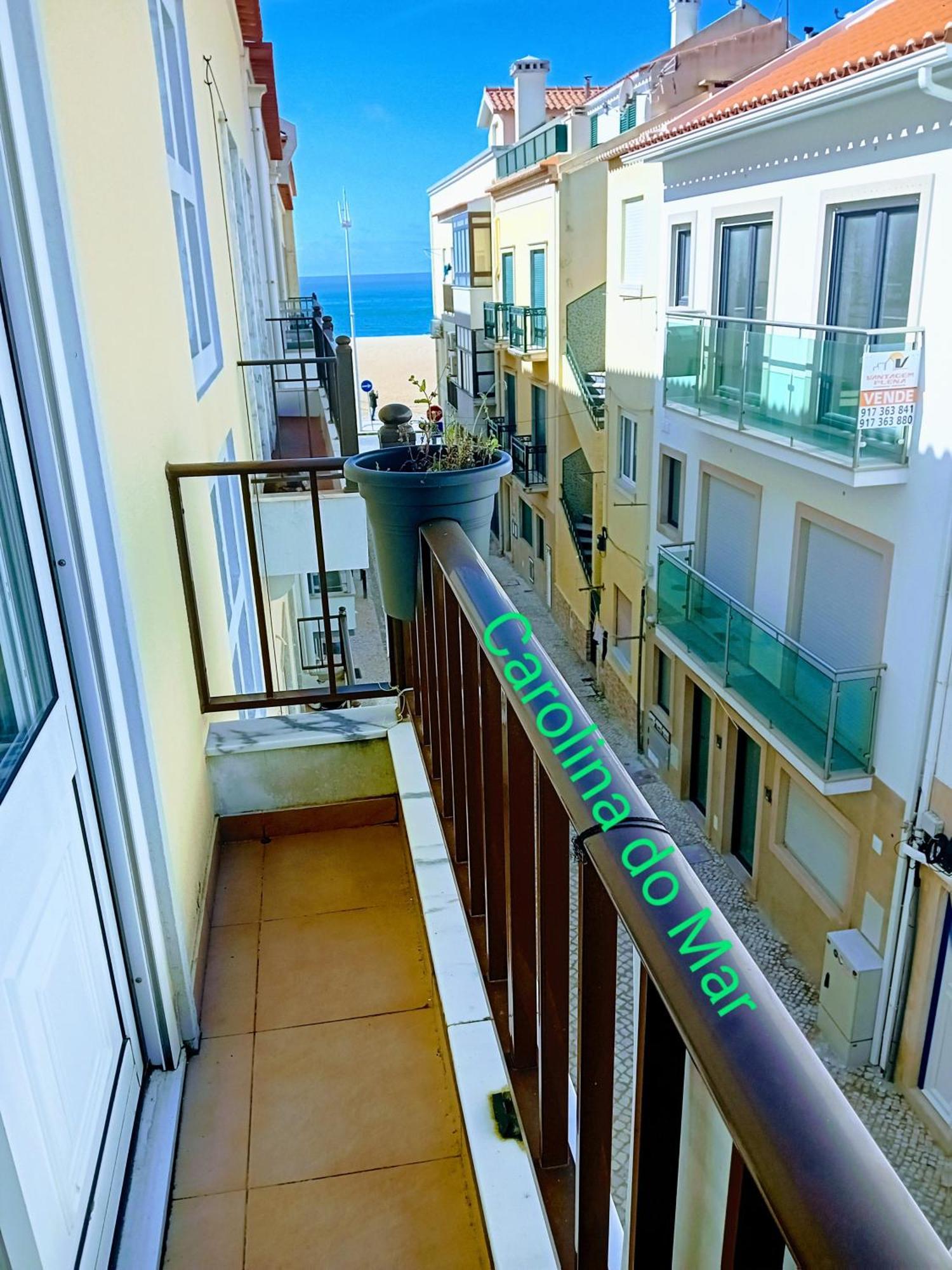 Apartament Carolina Do Mar Nazaré Zewnętrze zdjęcie